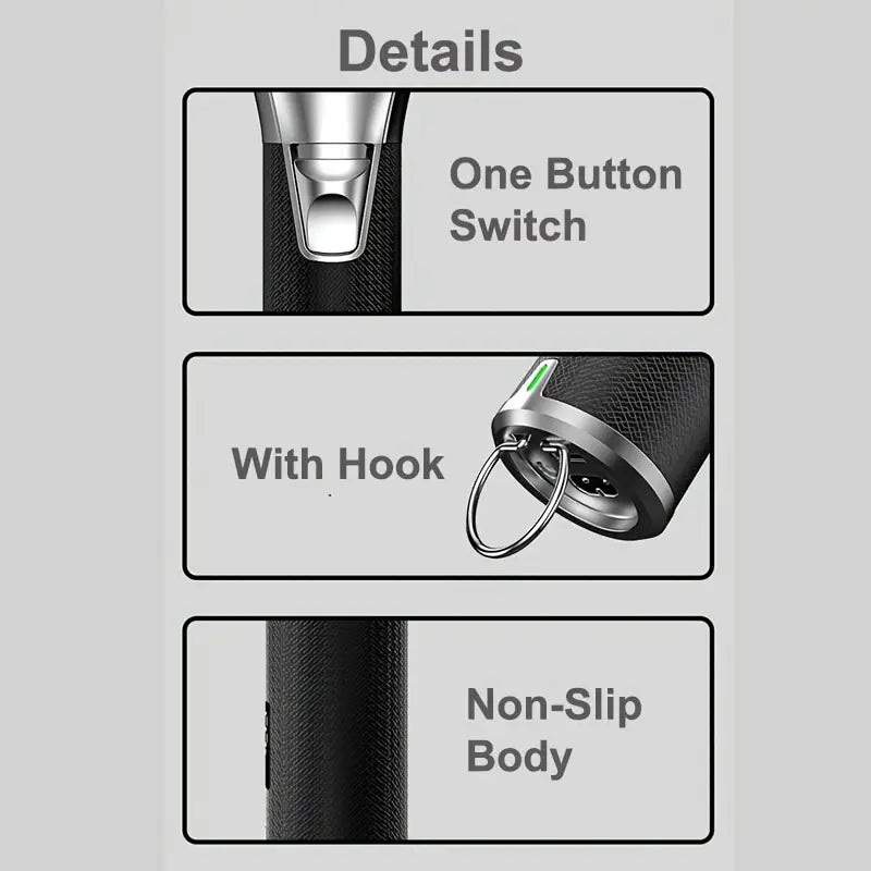 Professional Cordless Hair Clippers with LED Display