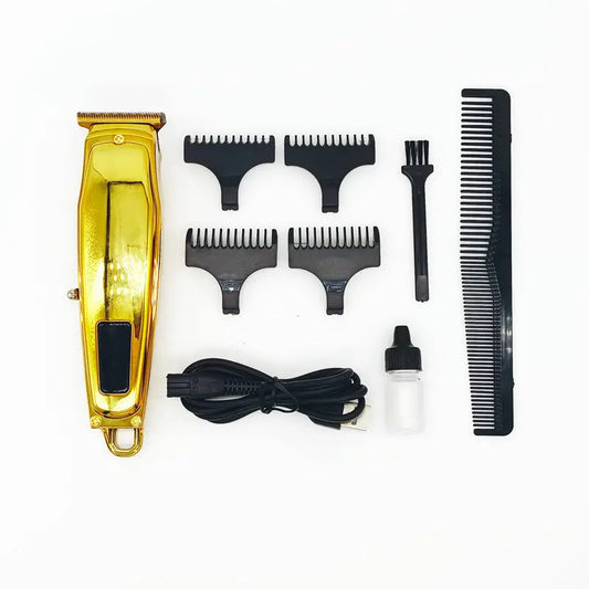 Professional USB Rechargeable Hair Clipper with LCD Display